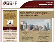 Tablet Screenshot of bbfbrokers.com